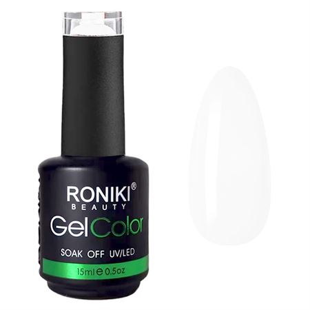 RONIKI Gel Nagellack White (01)