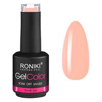 RONIKI Rubber Base Nagellack Nude Coral (002)