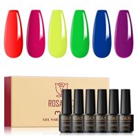 ROSALIND Mini Gel Polishes / Nagellack - Neon Collection (RATC6-003)