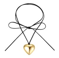 Chris Rubin Reva Hjärta Choker Halsband - Guld