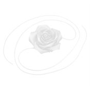 Chris Rubin Rosalia Choker Halsband - Vit