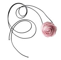 SOHO Shene Choker Halsband - Rosa