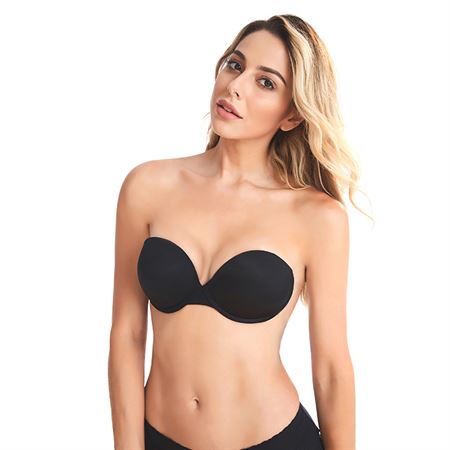 Shapelux Invisible Strapless BH - Svart