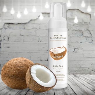 Suntana Spray Tan Coconut Mousse - Light Tan 200ml