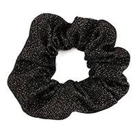 Glitter Scrunchie - Svart