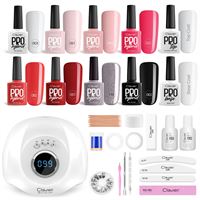 CLAVIER Nail Starter Kit - Pro Super Starter Kit - Hybrid Gel Set
