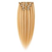Clip-on Hair Extensions 65 cm #27/613 Ljusblond Mix