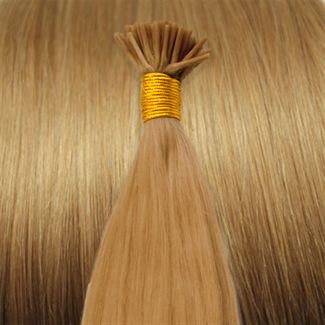 60 cm Cold Fusion hair extensions Mellanblond 27#