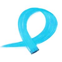 Blå, 50 cm - Crazy Color Clip On