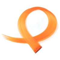 Orange, 50 cm - Crazy Color Clip On