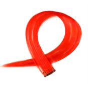 Röd, 50 cm - Crazy Color Clip On