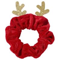 SOHO Deer Scrunchie - Röd