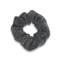 Glitter Scrunchie - Silver