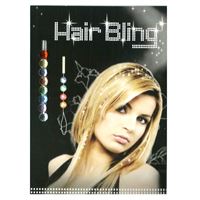 Hair Bling Hårsmycken 10 st - mix färg - Diamond style