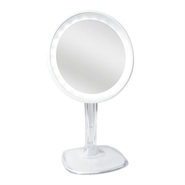 UNIQ Halo LED spegel med 10x förstoring - Vit