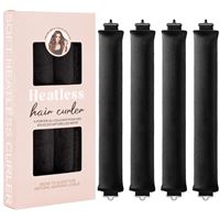 SOHO Heatless Hair Curlers Overnight – Skonsamma värmefria lockar – Svart