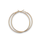 guld Creoler Mega Size 80 mm
