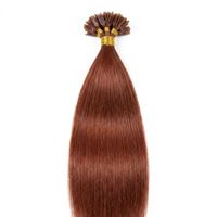 Hot Fusion Extensions 60 cm, Rödbrun 30#