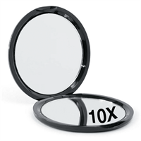 Kompakt Spegel med 10 x förstoring