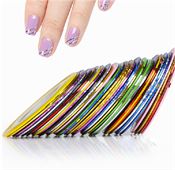 Striping Tejp  - 10st rullar med Nail art Tape