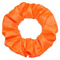 Neon Scrunchie hårsnodd - Neon orange