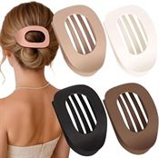 SOHO 4-pack hårklämmor – starkt grepp, ergonomisk design