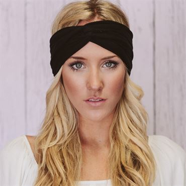 SOHO® Turban Hårband, svart