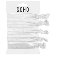 SOHO ® Hair Ties nr. 01 - Vit