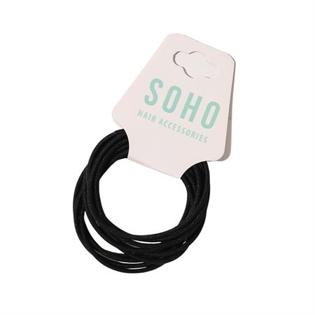 SOHO Ellie Hårsnoddar - Svart