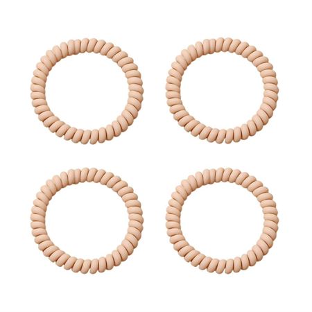 SOHO Wave Spiral Hårsnoddar - Cream