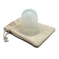 UNIQ® Cupping massage sugkopp XL, transperant - mot celluliter