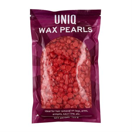 UNIQ Wax Pearls Vaxpärlor 100 g - Strawberry