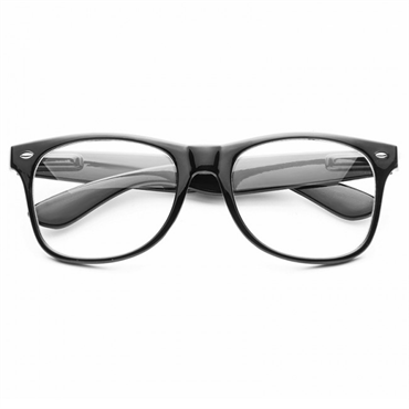 Wayfarer Glasögon med klarglas utan styrka